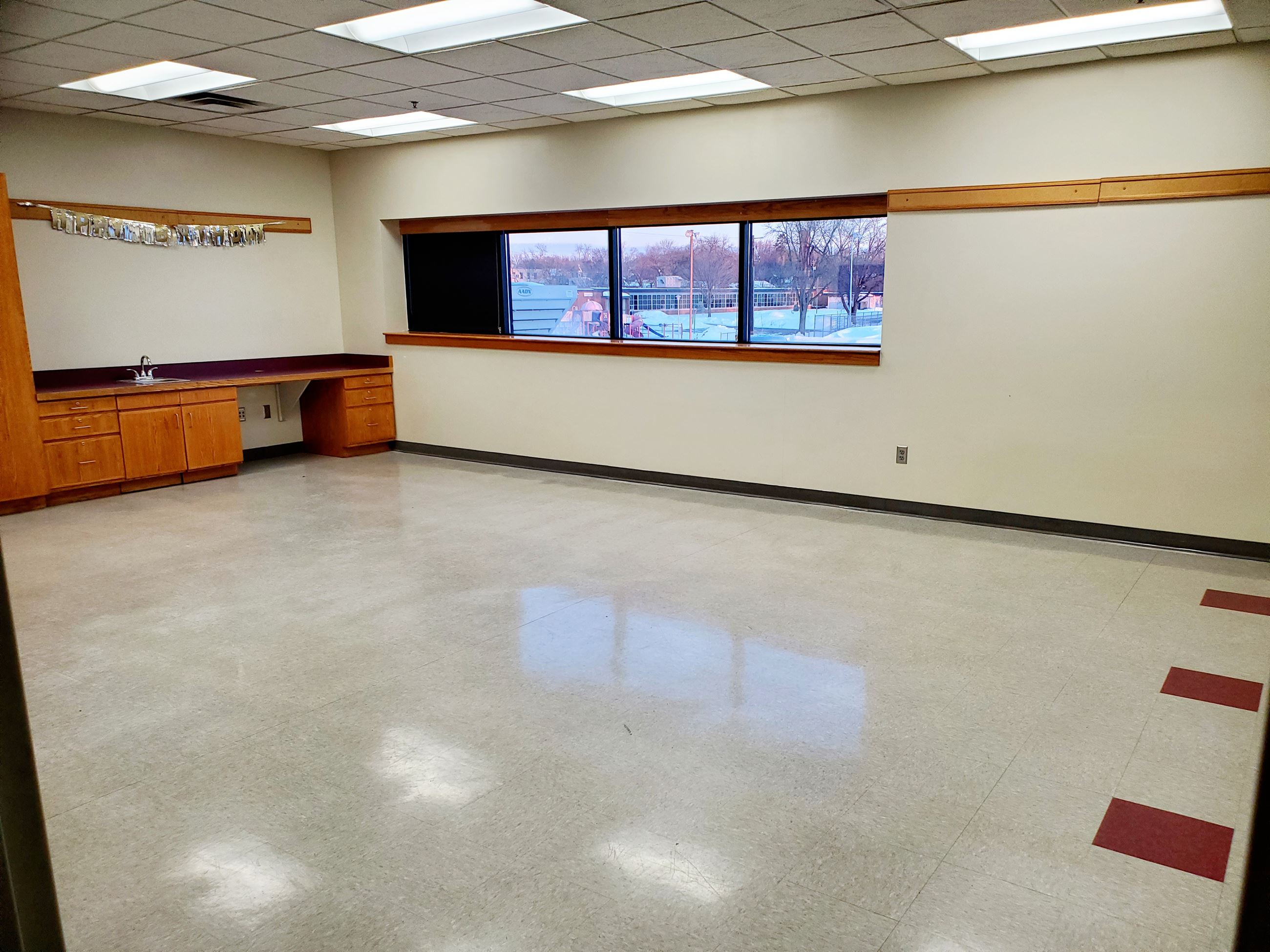 An empty Pavilion Meeting Room 202